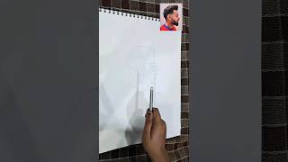 🏆✨️🇮🇳Rishabh pant trendingdrawing drawing ytshorts cricket shorts india [upl. by Ozne84]