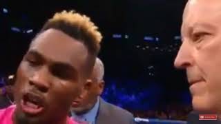 Jermell Charlo KO amp POST FIGHT vs Erickson Lubin [upl. by Viradis734]