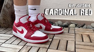 Air Jordan 1 Low Cardinal Red [upl. by Weeks]