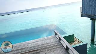 Kuramathi MALDIVES❤️ Water Villa with POOL  FHD Room TOUR  Overwater bungalow with private POOL [upl. by Nnylg]