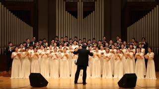 John Rutter  MAGNIFICAT  Fecit Potentiam  Westminster Choir [upl. by Neliak]