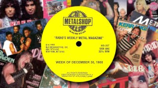 Metalshop  December 30th 1988  KIX Aerosmith Ratt Def Leppard Guns N Roses Gamma [upl. by Halimeda]