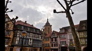 Promenade dans la ville de Colmar [upl. by Havstad]