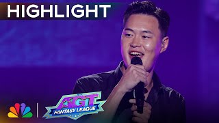 EnkhErdenes VOICE will SURPRISE you  AGT Fantasy League 2024 [upl. by Bolme]