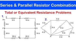 ☑️11  Series and Parallel Resistor Combinations  Total or Equivalent Resistance of a Circuit [upl. by Grider18]