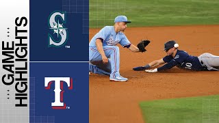 Mariners vs Rangers Game Highlights 92423  MLB Highlights [upl. by Lunseth]