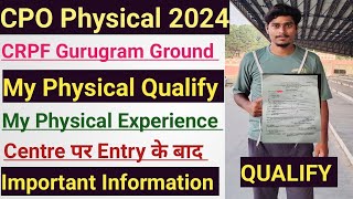 My cpo physical experience 🙌🏻  CRPF GURUGRAM Ground Qualified with excellent [upl. by Chloe]