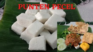 Cara Membuat Punten Pecel Khas Blitar [upl. by Ahsino]