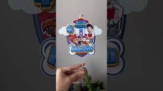 Let’s Make the Paw Patrol Birthday Cake Topper [upl. by Brunell]