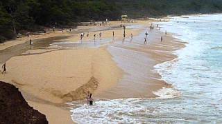 Dramatic footage of Big Beach BIG waves Maui August 2011 [upl. by Oballa]