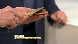 Monika Ahlberg Så får du till chokladbiskvierna  Nyhetsmorgon TV4 [upl. by Yenaj17]