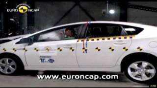 Euro NCAP Crash Test Toyota Prius Overall 2009 [upl. by Holds857]