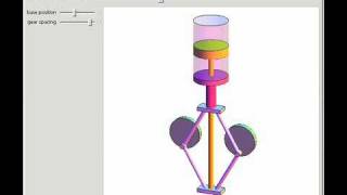 Rhombic Drive for Stirling Engine [upl. by Refinaj]