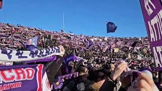 Fiorentina 3 Salernitana 0 03122023 curva Fiesole [upl. by Oilalue]