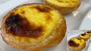 Pasteis de Nata  Portuguese Custard Tarts [upl. by Haletky]