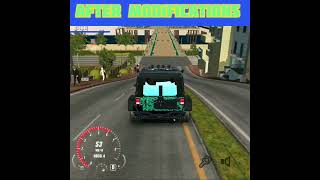 Full modifications Thar to jump test in River 😱👍👌😋 viralshort shorts trending tarmino game car [upl. by Heilner560]