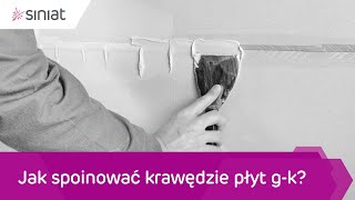 Jak spoinować krawędzie płyt gk [upl. by Nyra]