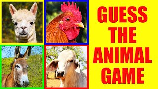 Guess the Farm Animal Sound Game  Test Your Knowledge [upl. by Noremak]