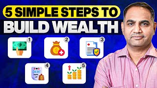 Stop Overthinking Money 5 Steps to Build Wealth Easily  Ashish Modani [upl. by Vincelette]