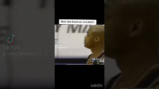 Nick VAN EXCEL vs LA Lakers in 1999  41 pts 9 asts  shorts nba nickvanexcel [upl. by Sivrup]