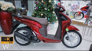 Honda Vision 110i 2025  Đỏ Nâu Đen  Walkaround [upl. by Rudin]