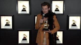 Harry Styles TVRadio Room Interview  2021 GRAMMY Awards Show [upl. by Danette700]