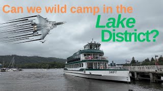 VANLIFE Lake District  Windermere Keswick amp Ambleside  Fighter Jets amp Peter Rabbit [upl. by Yerffoej557]