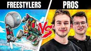 Rocket League Freestylers vs NRG Pros [upl. by Idalia]