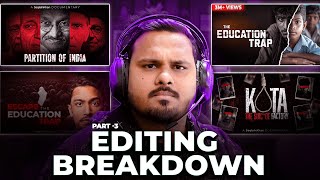 Documentary Video Editing Like Saqlain Khan Complete Breakdown  Hindi TheSaqlainKhan [upl. by Kcirdderf]