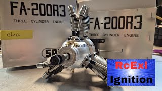 Saito fa200R3 Rcexl ignition [upl. by Nogem]