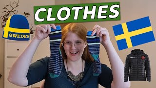 Kläder  Clothes in Swedish  Learn Swedish vocabulary [upl. by Llehctim]