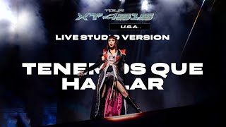 Danna Paola  Tenemos Que Hablar Live Studio Version From the XT4S1S Tour USA [upl. by Efren987]