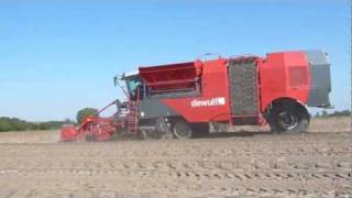 Dewulf Kwatro amp Case IH 1455  Veerman Goudswaard [upl. by Alfeus]