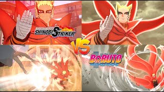 Shinobi Striker All Anime Comparison Naruto Baryon Mode [upl. by Edwine]