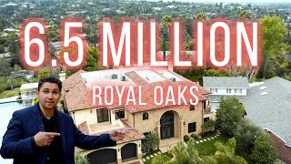 6500000 FULL HOME TOUR IN ENCINO CA  LUXURY REAL ESTATE IN THE VALLEY [upl. by Ahsiekit]