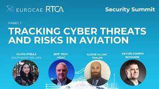 Aviation Security Summit Introduction amp Panel One Tracking Cyber Threats and Risks in Aviation [upl. by Aniad]