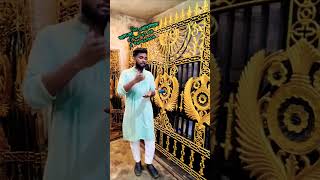 ঢালাই নকশার রাজকীয় গেইট castirongate gate maingate iron dhalai shotsvideo reels gatedesign [upl. by Aizat897]