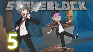 StoneBlock w CaptainSparklez EP 5  WITHERING POKERMONGS [upl. by Thomsen]