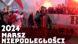 Marsz Niepodległości 2024 [upl. by Icats]