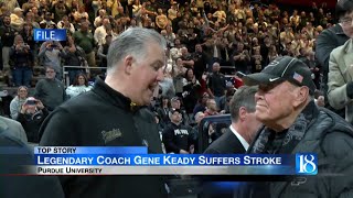 Former Purdue basketball coach Gene Keady recovering from stroke [upl. by Pablo]