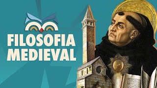 FILOSOFIA MEDIEVAL origem conceito e principais filósofos  Toda Matéria [upl. by Adala]