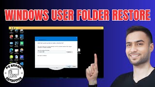 How to Restore User Folder on Windows 10 Desktop [upl. by Auehsoj]