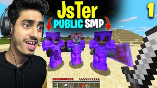 JOIN MY JSTER SMP  PUBLIC SMP FOR PE  JAVA  IP PORT IN VIDEO HOW TO JOIN PUBLIC SMP [upl. by Snah]