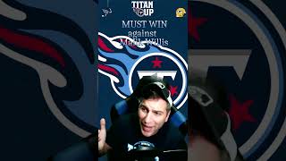 MUST WIN against Malik Willis Week 3 Tennessee Titans vs Green Bay Packers nfl titanup titans [upl. by Naval]