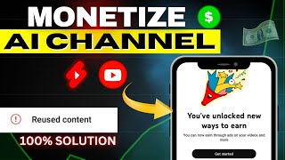 How to Monetize AI Channel  100 Monetize Reused Content Channel  Ai voice ko monetize kaise kare [upl. by Acnoib484]