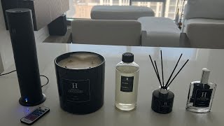 How to make your home smell good Hotel Collection Vitruvi Aesop Ouai BampBW and more [upl. by Dnaletak]