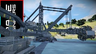 Bucket Wheel Excavator  Space Engineers [upl. by Olzsal]