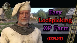 Early Game Money and Lockpicking Leveling in Kingdom Come Deliverance 2024 exploit [upl. by Jovia817]