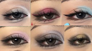 6 easy eye makeup hacks beautyful eye makeup tutorial 6 eye makeup [upl. by Notnroht]