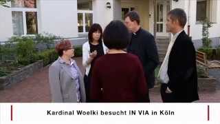 Kardinal Woelki bei INVIA Garten der Religionen in Köln [upl. by Riccio]